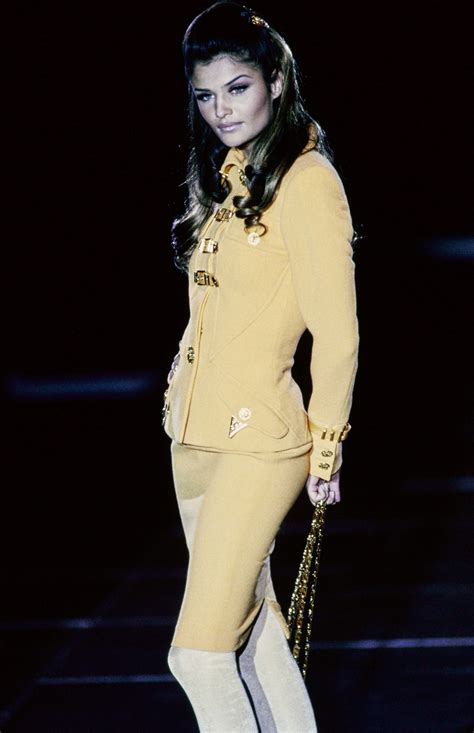 versace bondag|versace runway 1992.